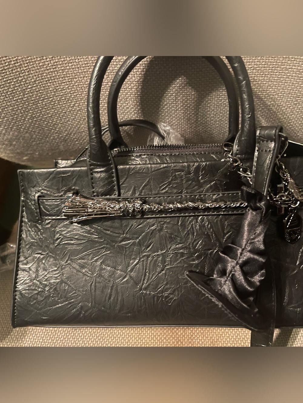 Classic Black Women's Satchel Handbag